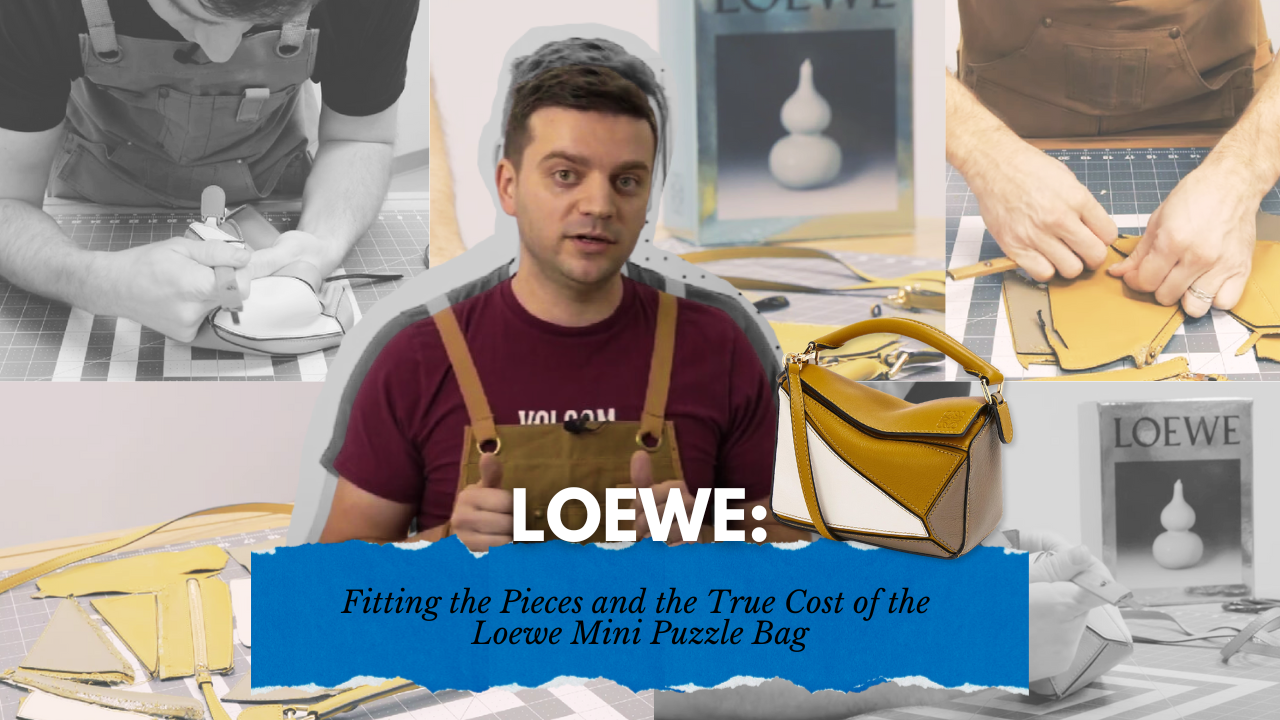 The True Cost of the Loewe Mini Puzzle Bag Revealed – PEGAI