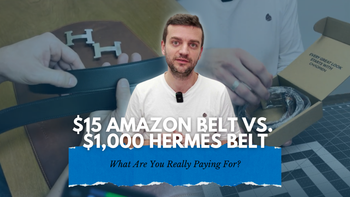 Tanner Leatherstein: $15 Amazon Belts vs $1,000 Hermes Betls