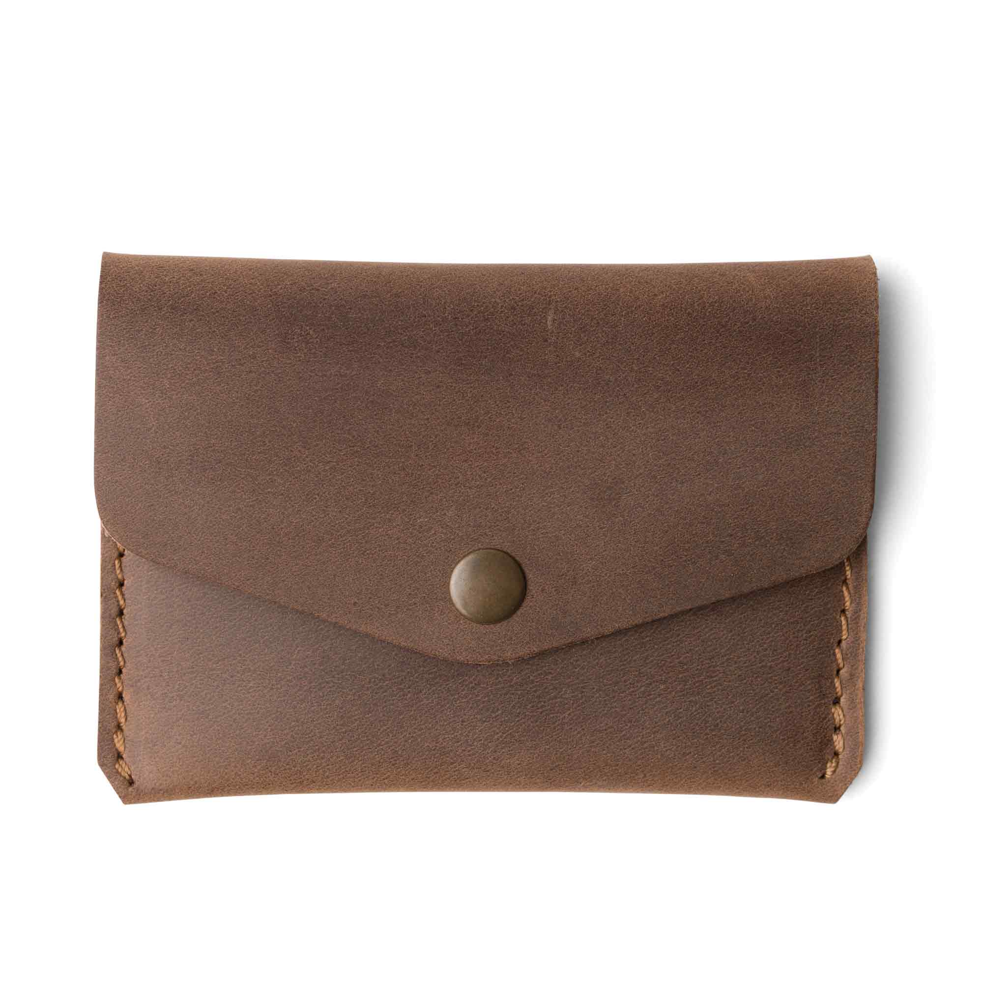 Leather Card Holder | Sand Brown | Seline
