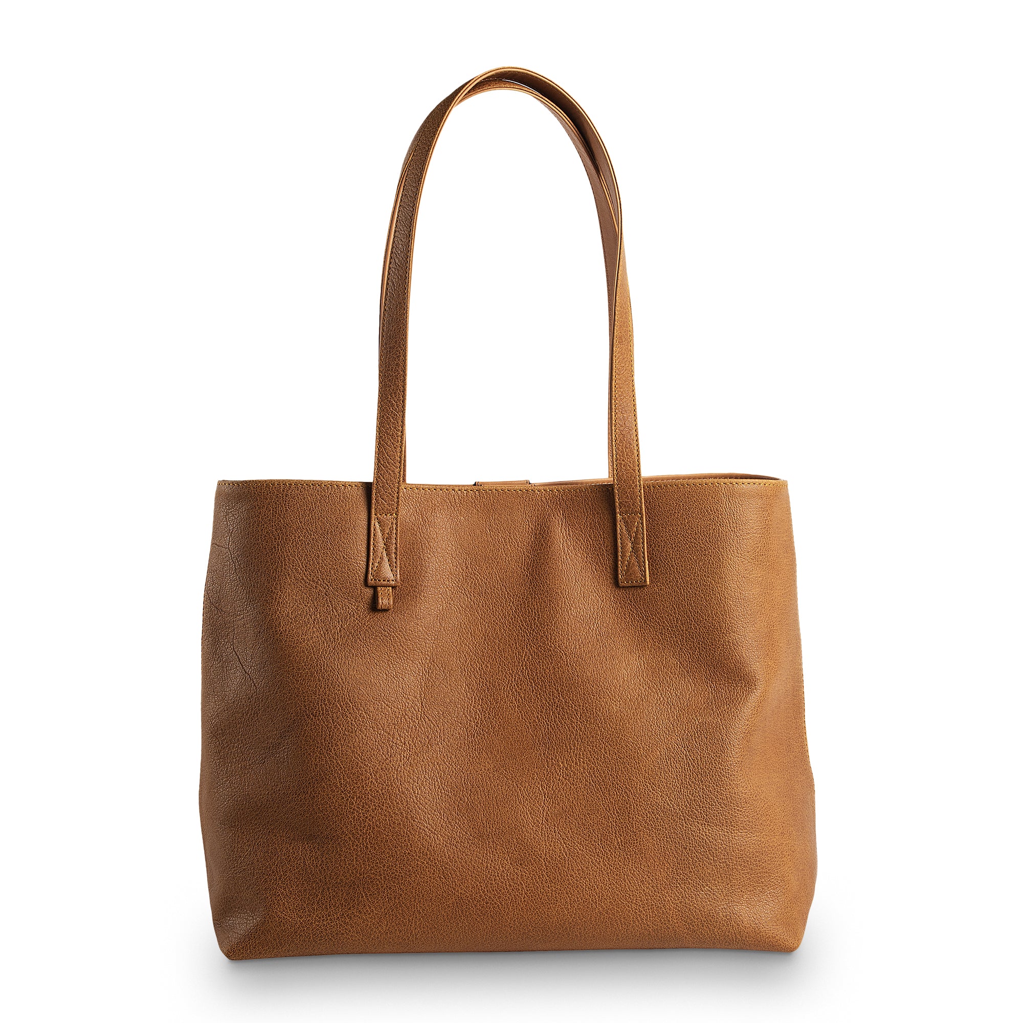 Leather Tote | Sharon | Cinnamon
