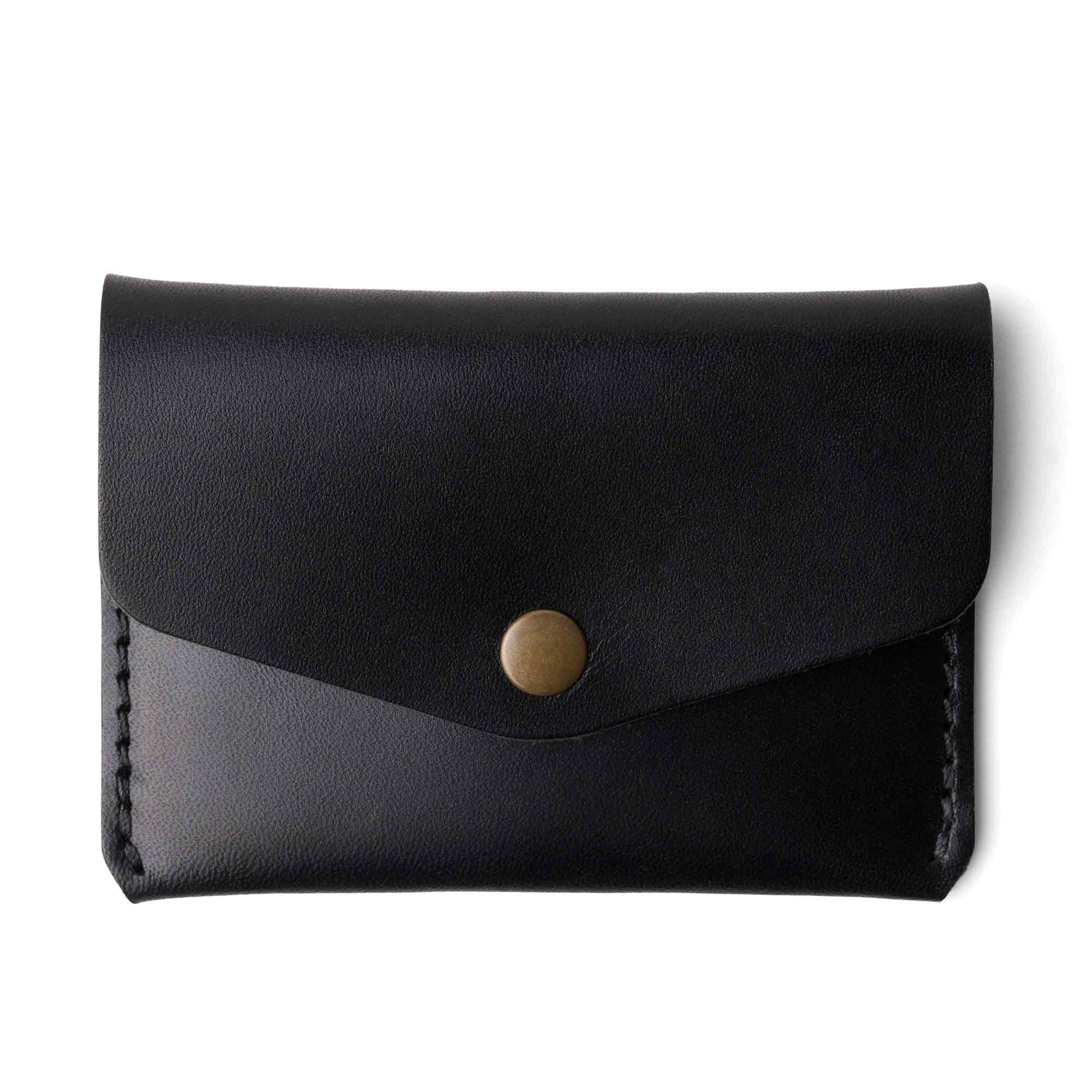 Leather Card Holder | Black | Seline