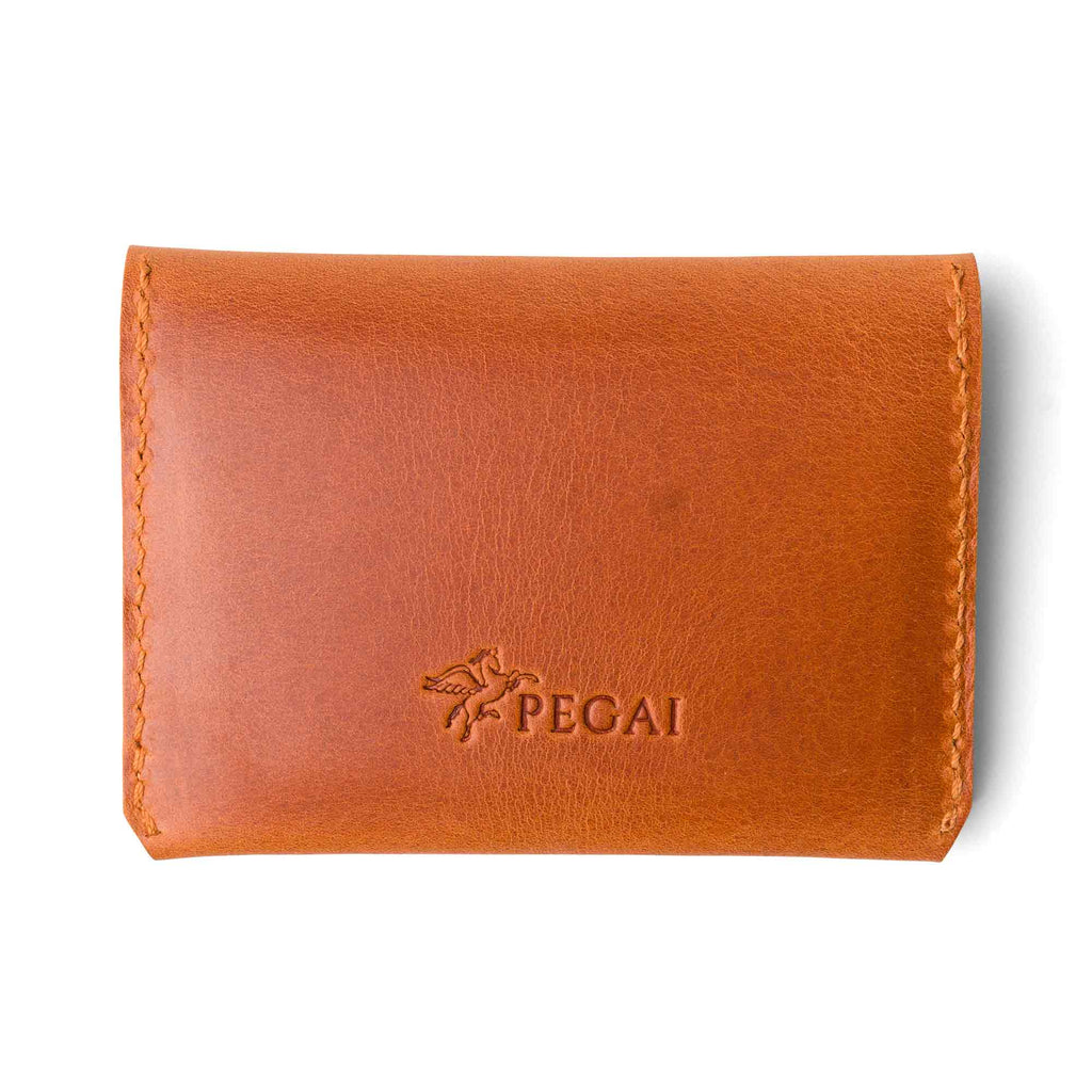 Leather Card Holder | Whiskey | Seline