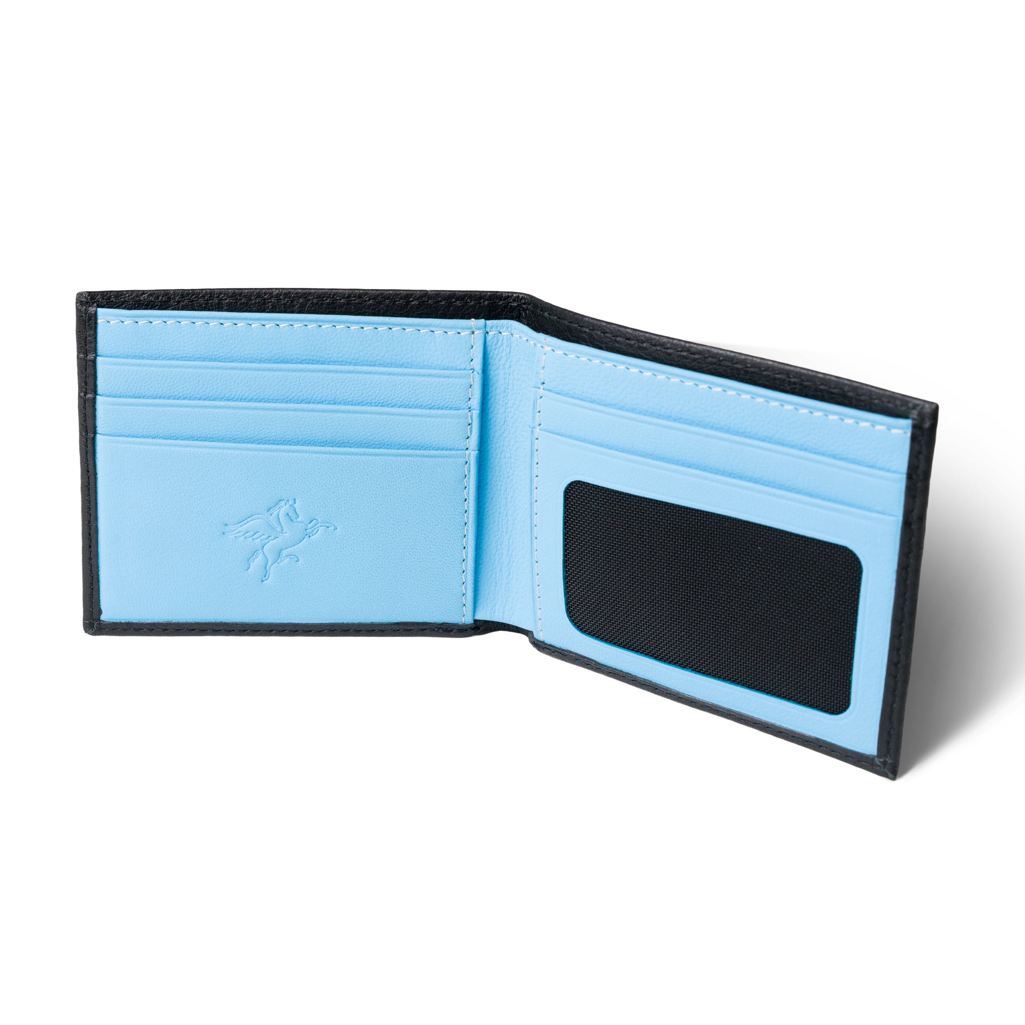 Leather Designer Wallet | Turquoise | Edward