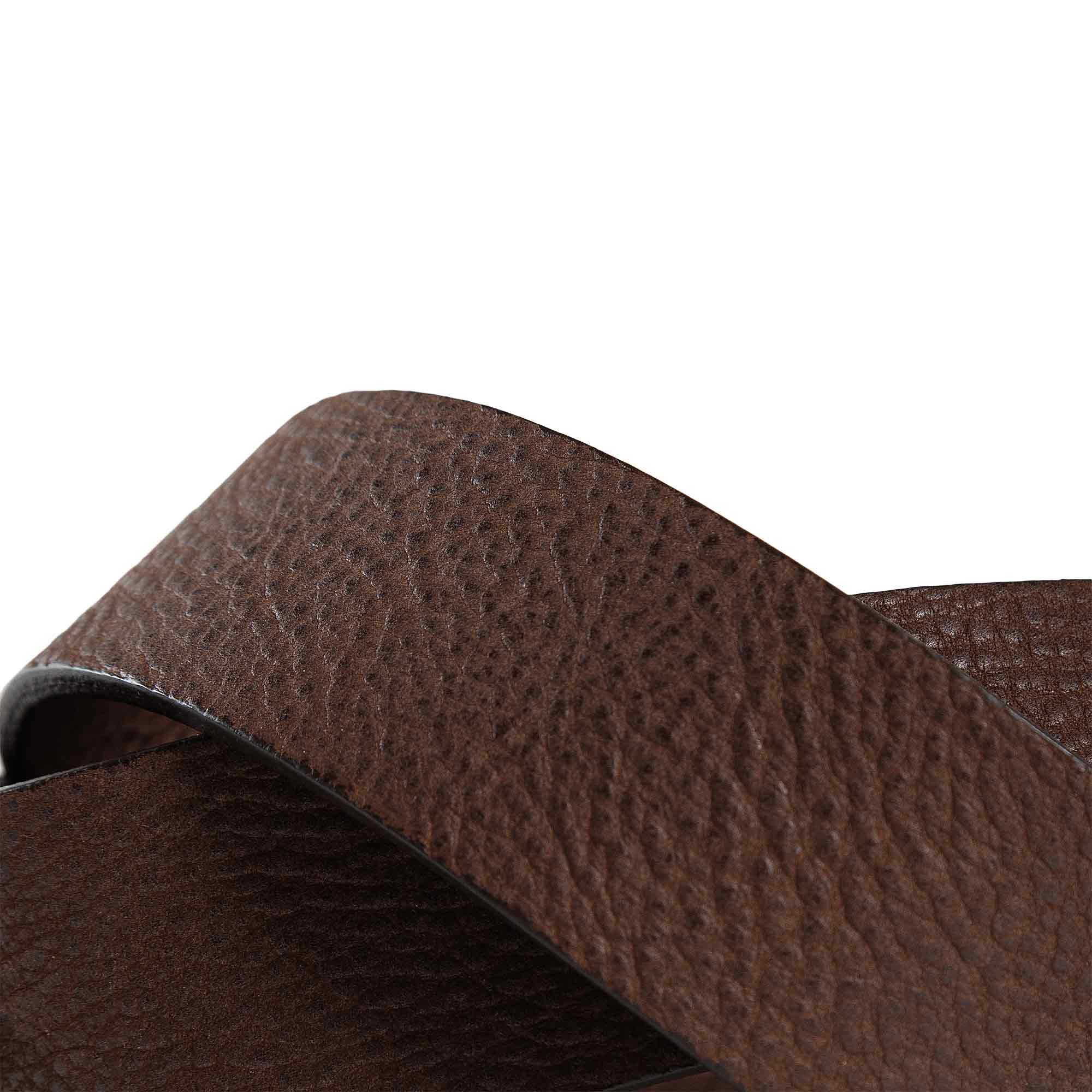 Womens Leather Belt | Magnolia | Brown