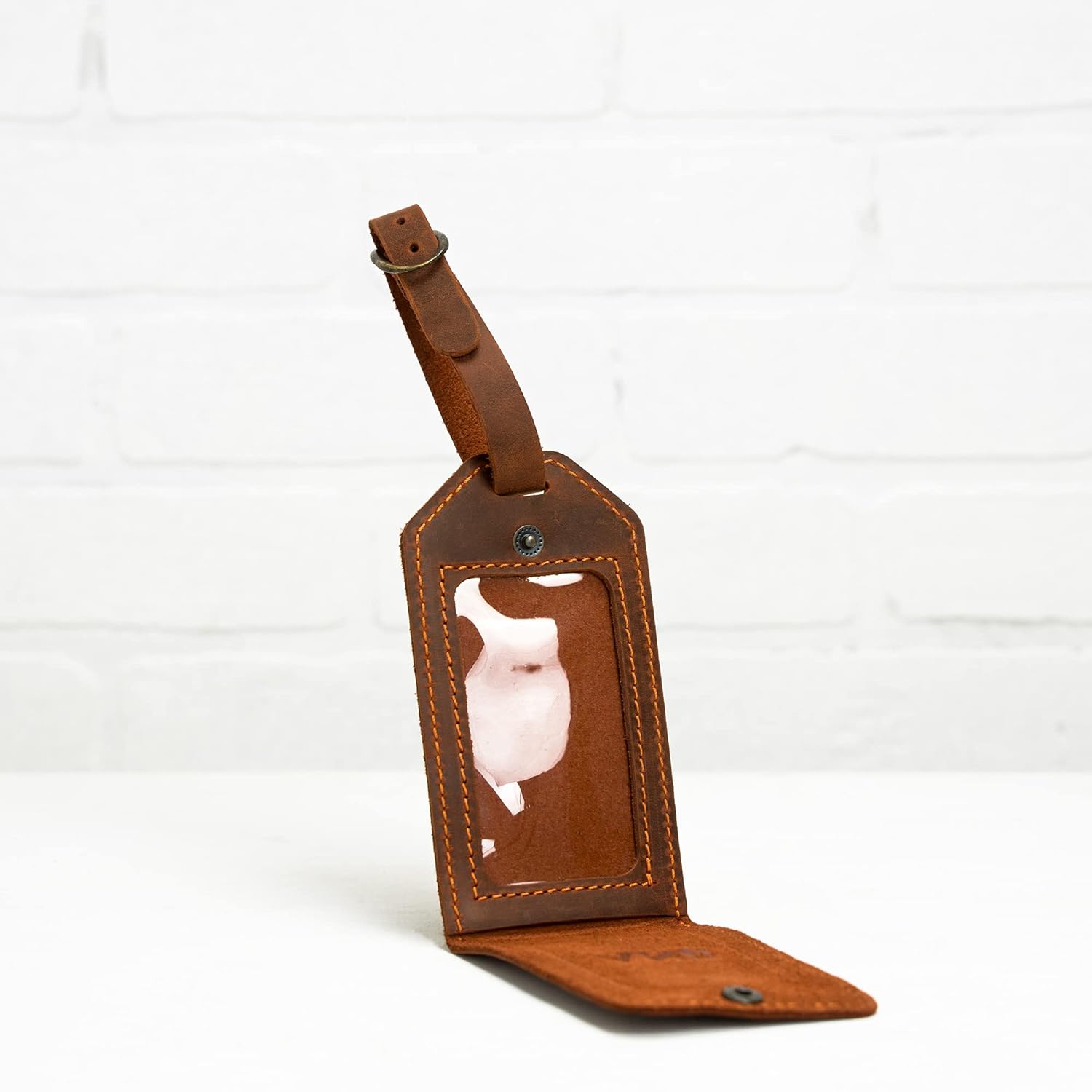 Bond | Luggage Tag | Mahogany