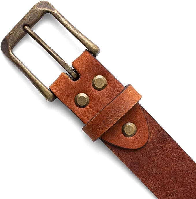 Irving | Leather Belt | Rust