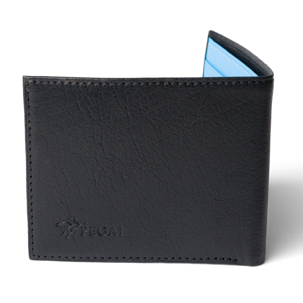 Leather Designer Wallet | Turquoise | Edward