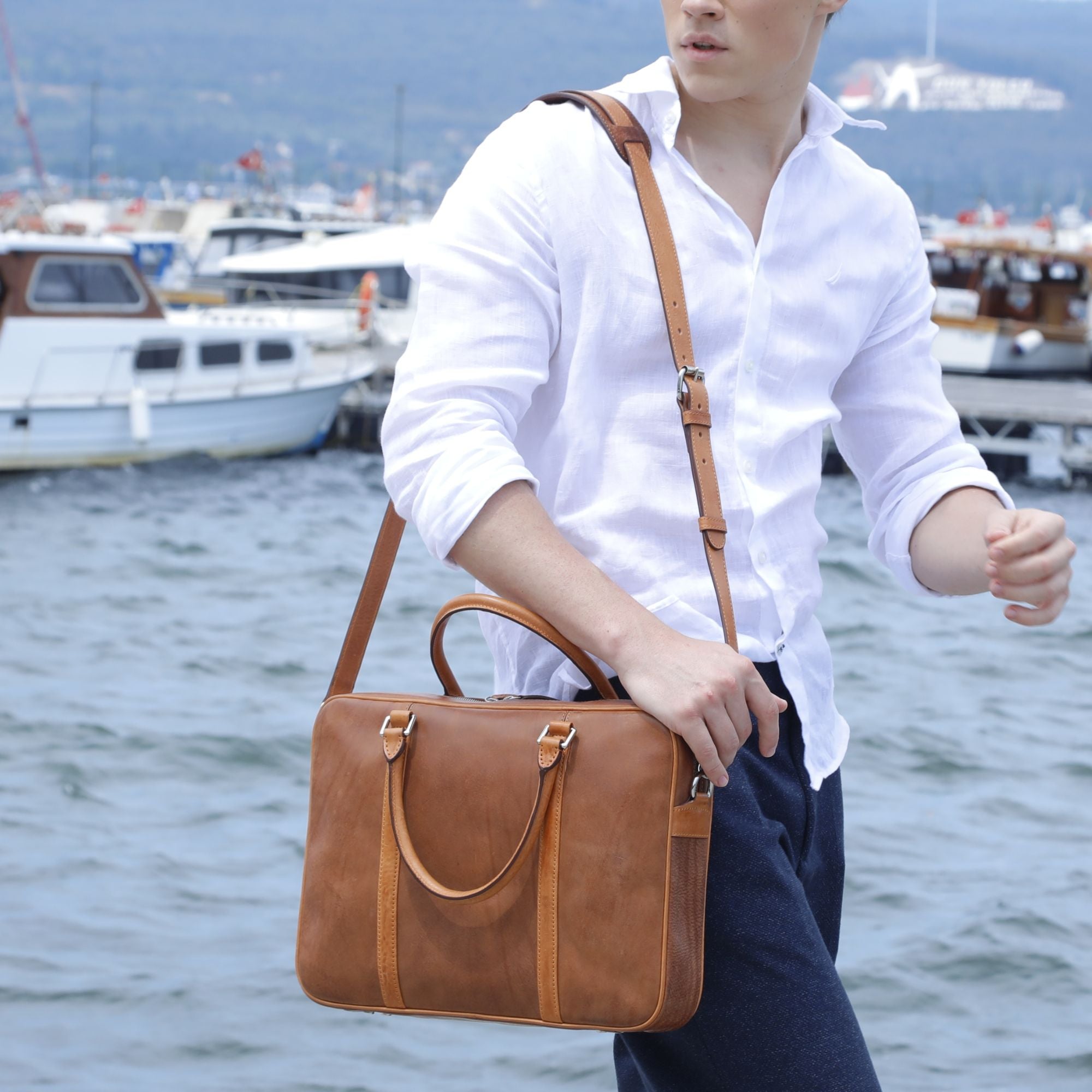Senior | Italian Veg-Tan | Brown – PEGAI