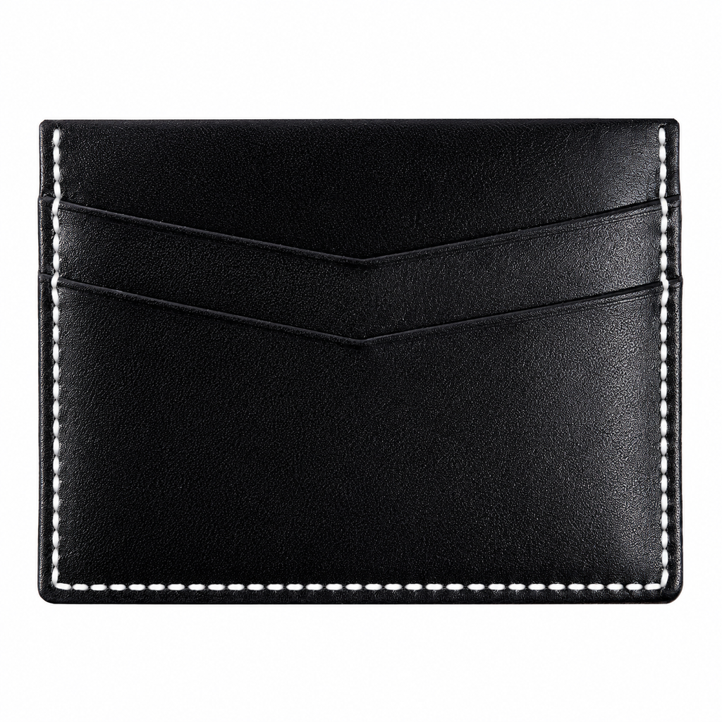 Ricky | Italian Leather Card Holder | Black