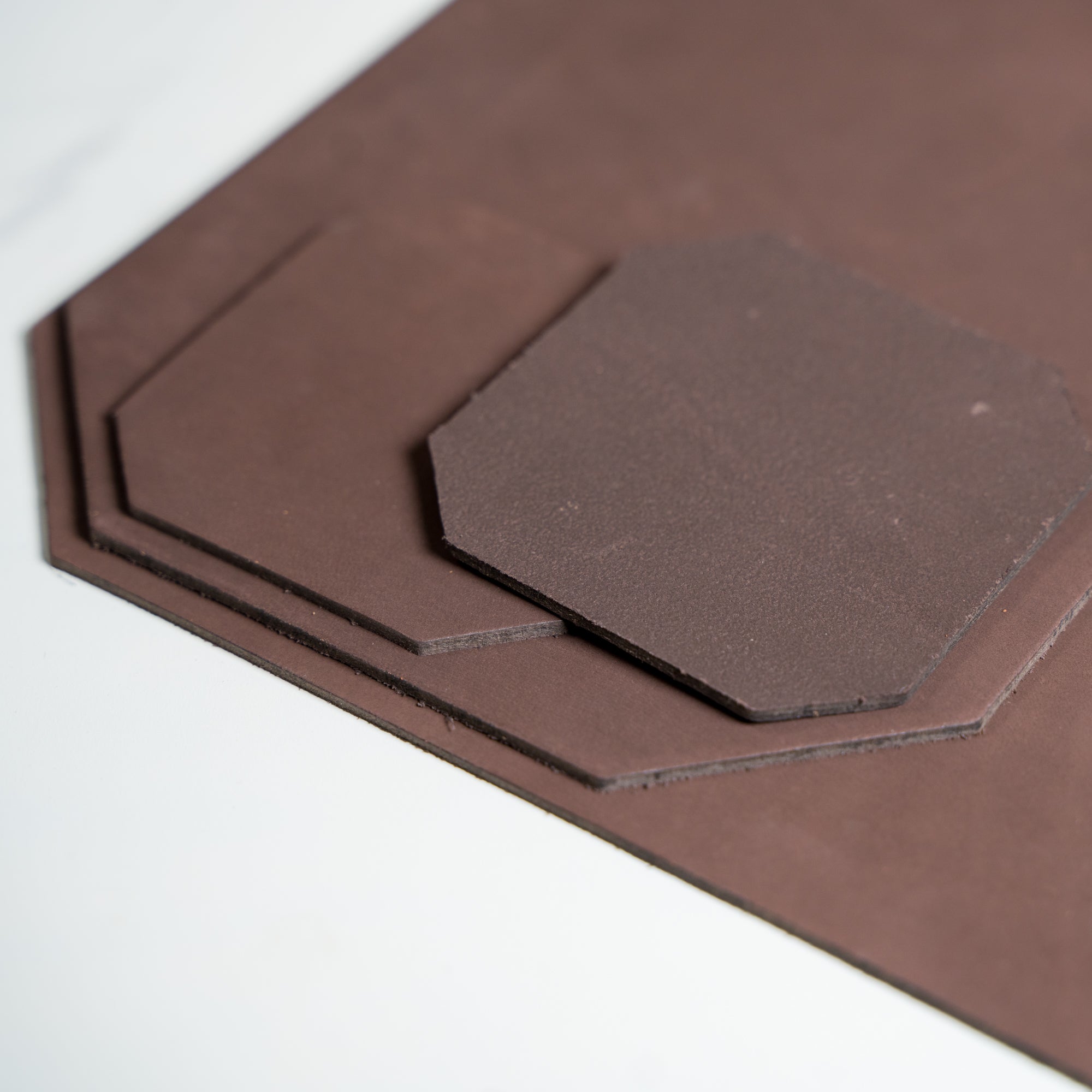 Leather Desk Set | Dark Brown
