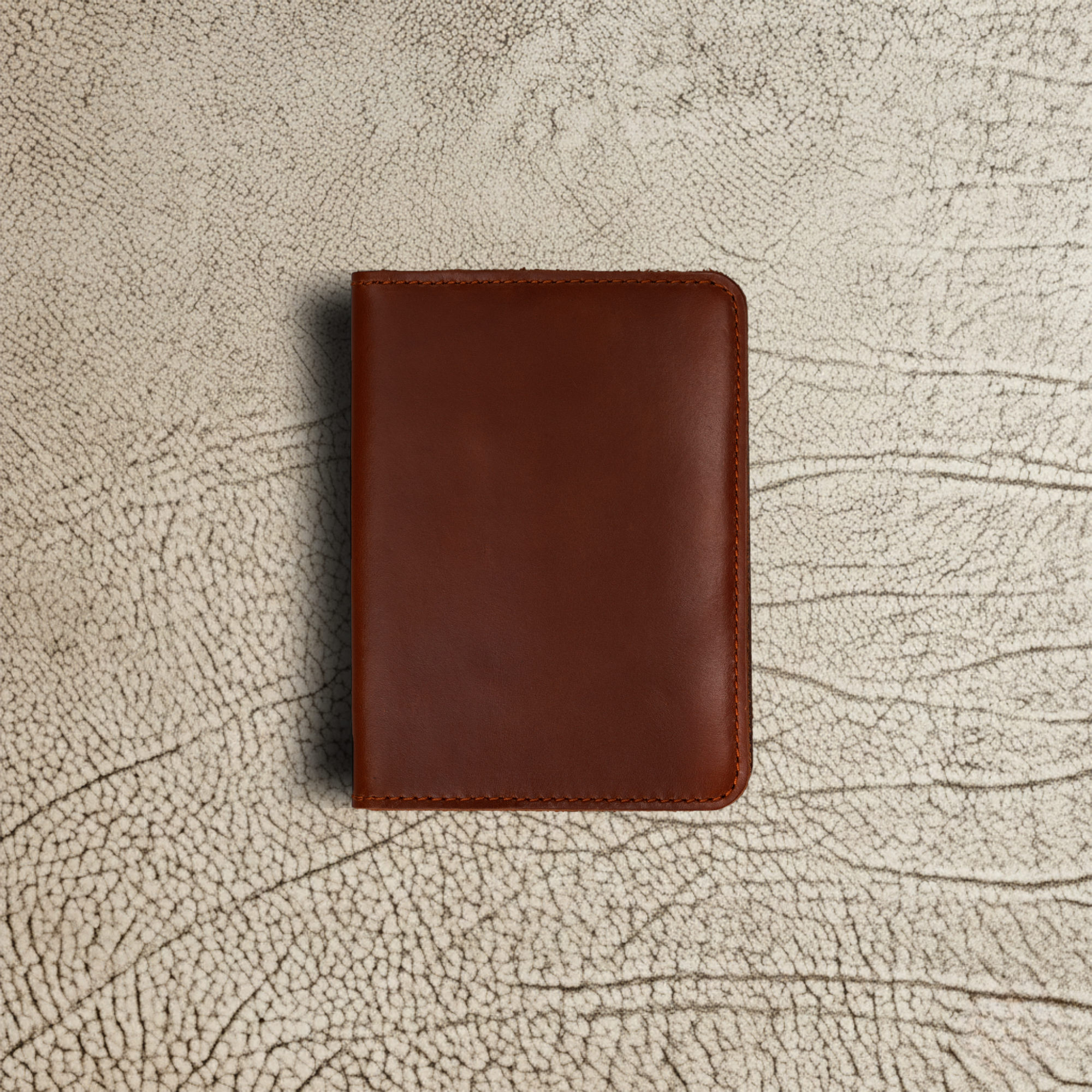 Pike Leather Passport Wallet | Dual Tone Whiskey