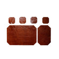 Leather Desk Set | Cognac Brown