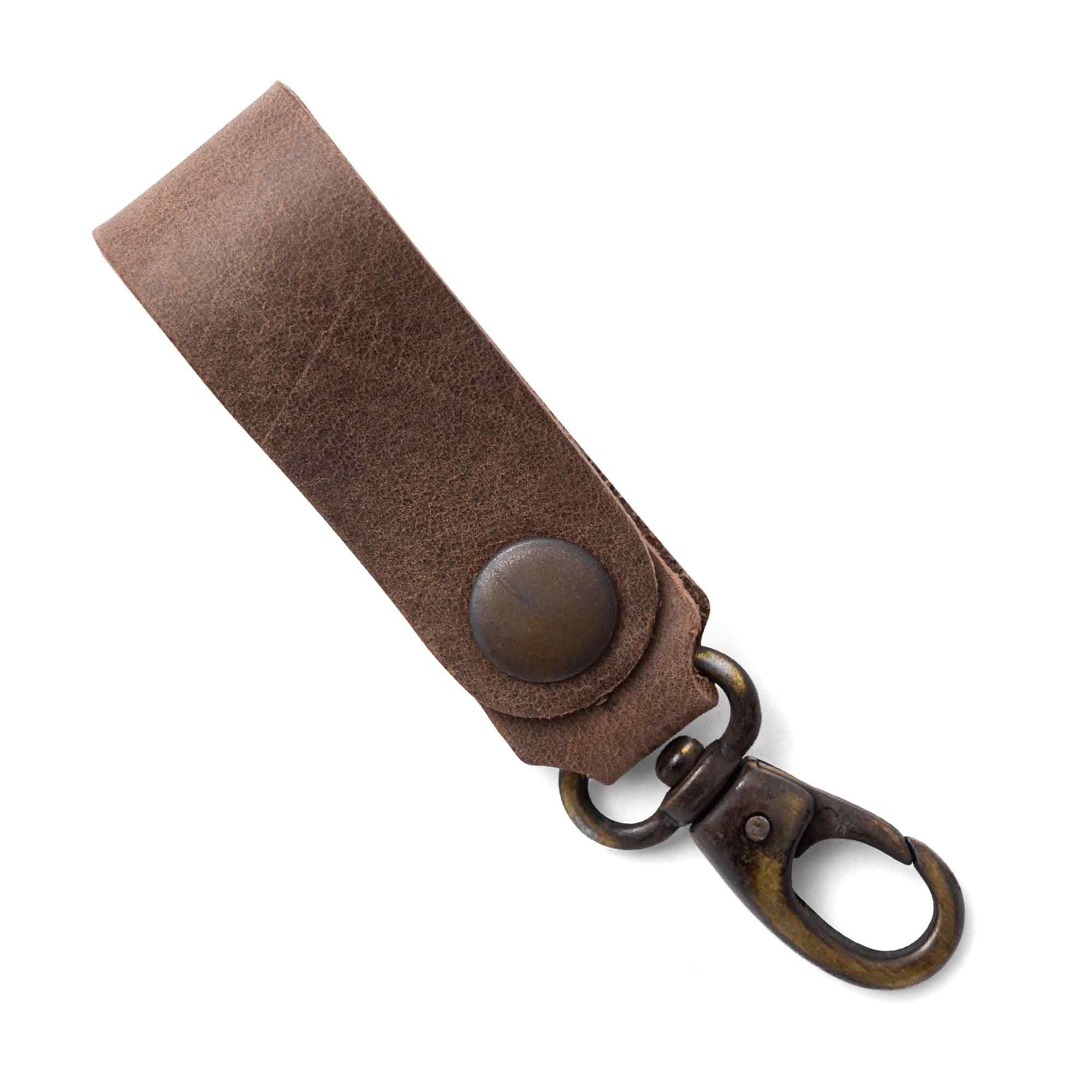 McKinney | Distressed Leather Belt | Chestnut