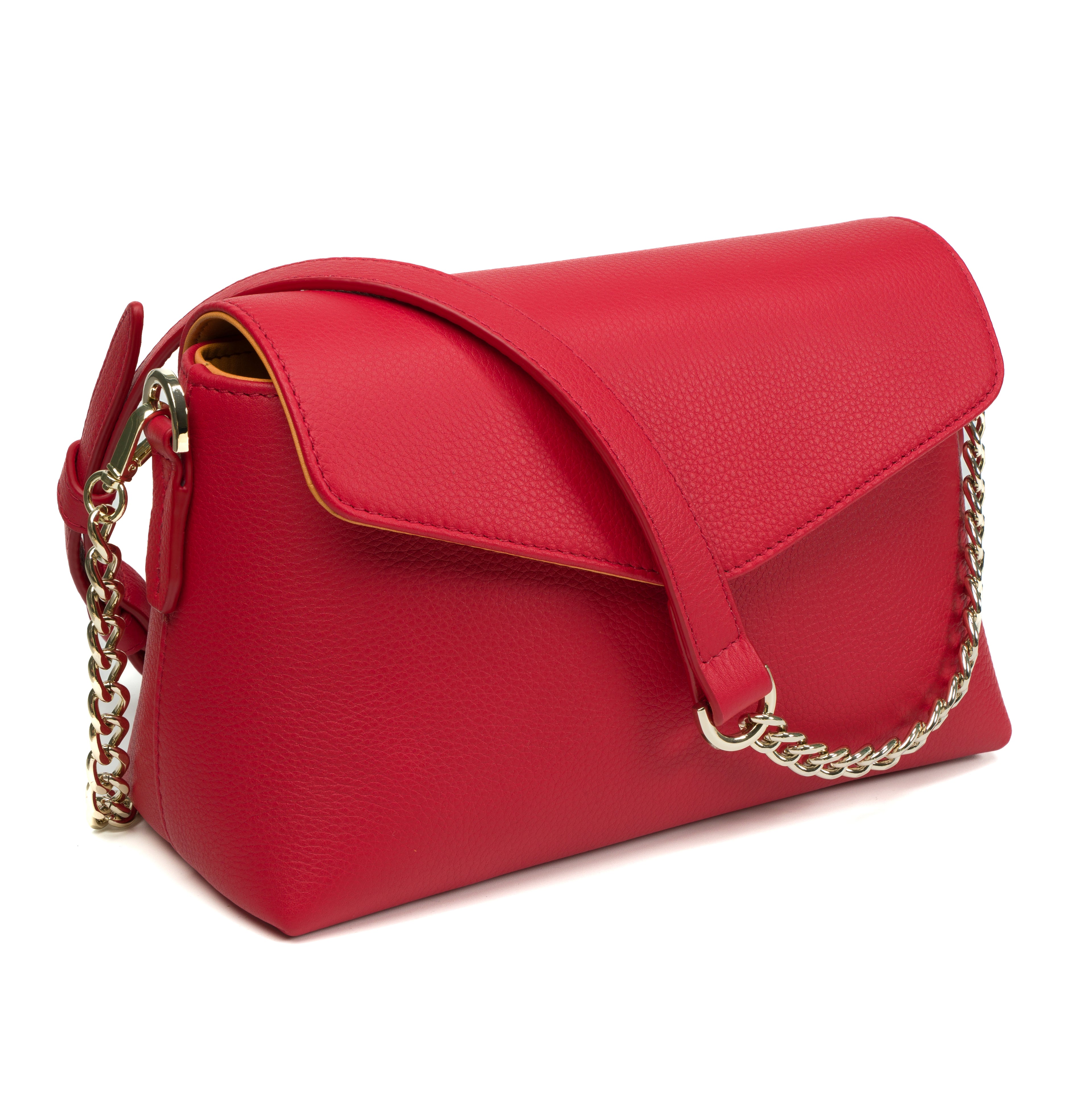 Helen | Pebbled Calf | Red