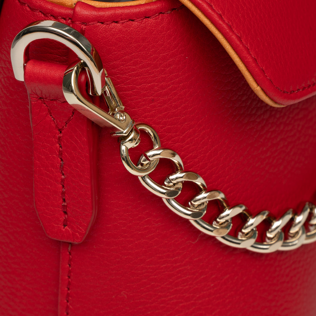 Helen | Pebbled Calf | Red