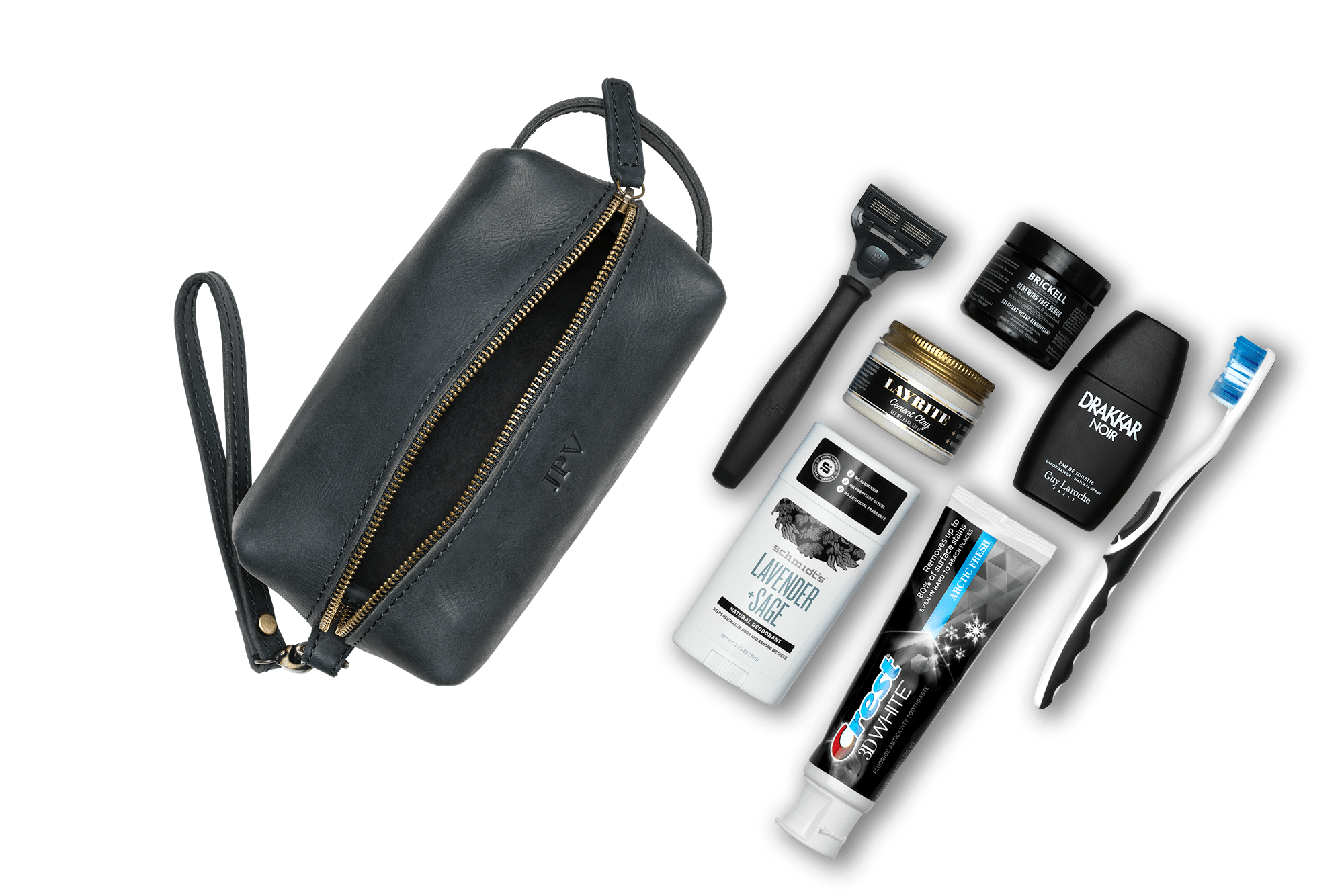 Tanner Leatherstein Lee Dopp Kit - Thumbnail 3