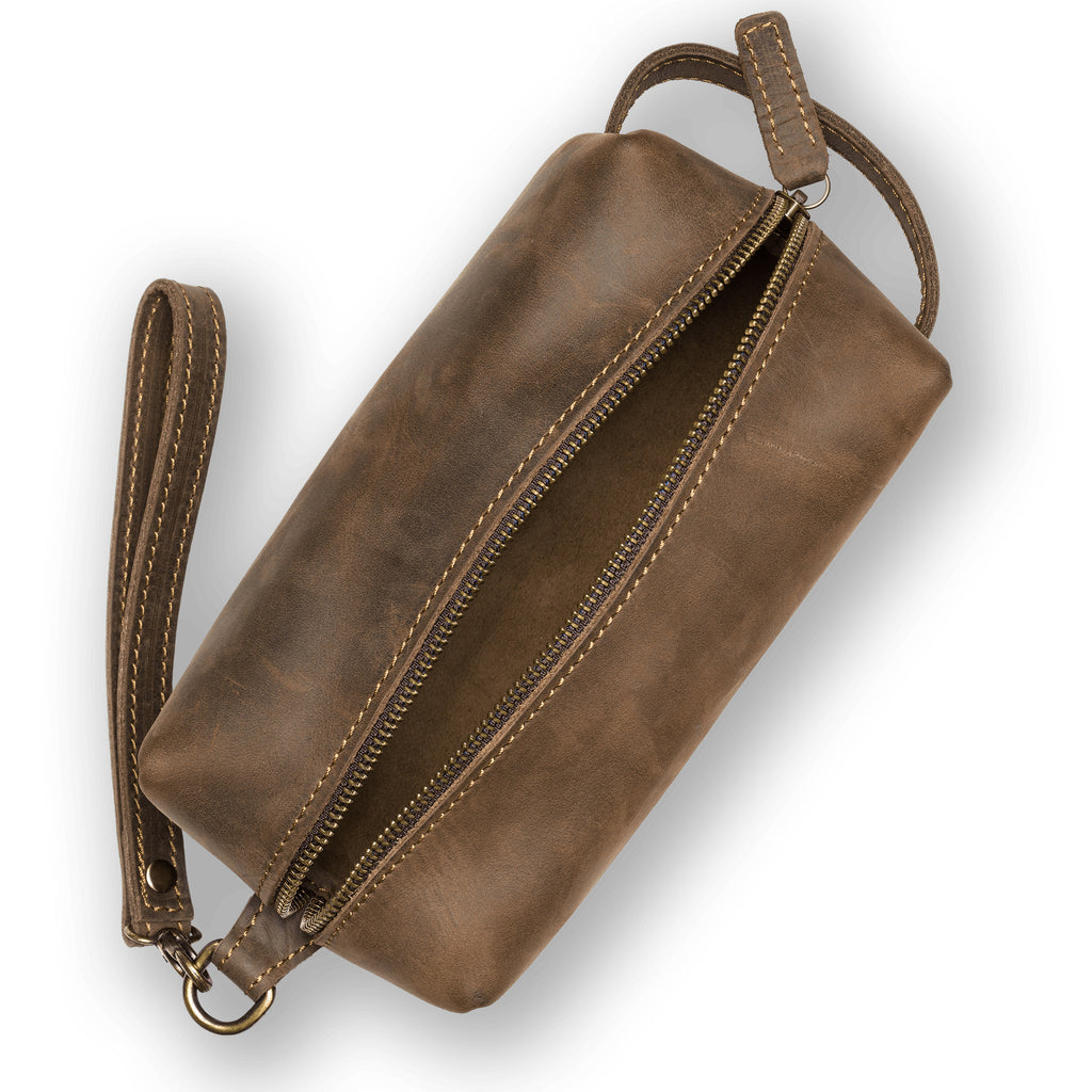 Lee | Dopp Kit | Chestnut