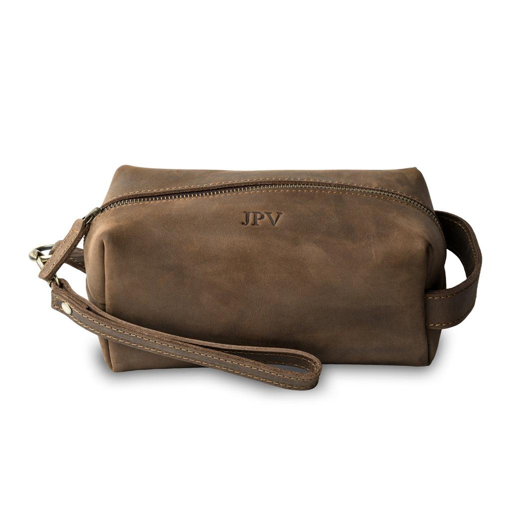 Lee | Dopp Kit | Chestnut