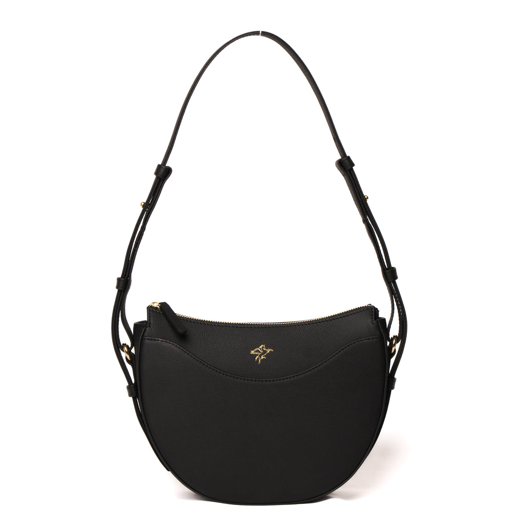 Luna | Pebbled Calf | Black