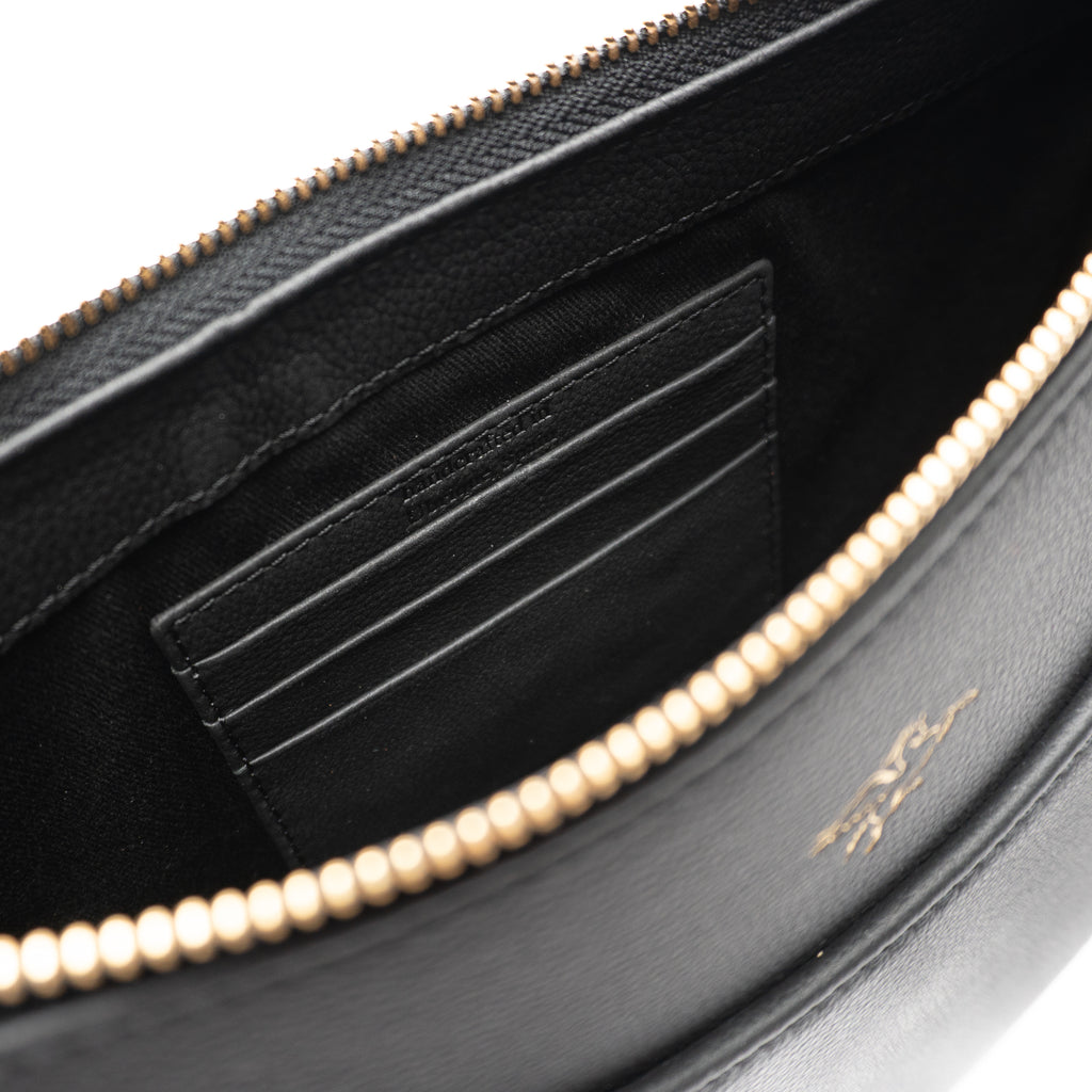 Luna | Pebbled Calf | Black