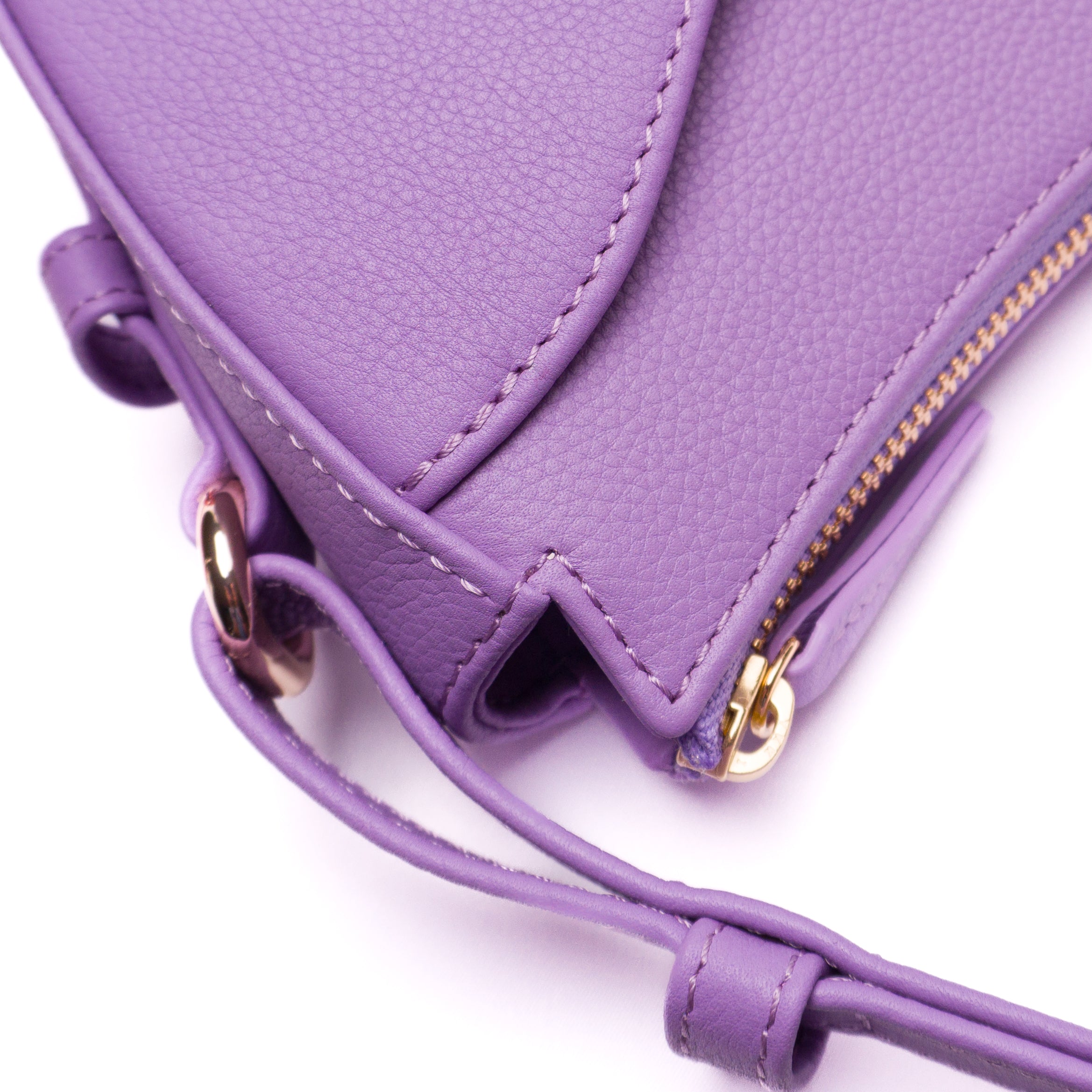 Luna | Pebbled Calf | Lilac