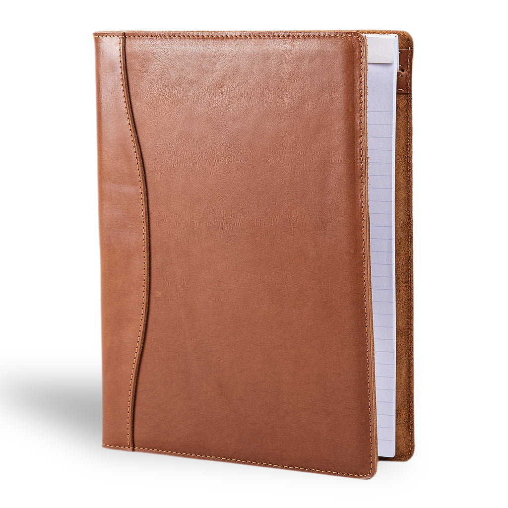 Marshall | Leather Padfolio | Maui Cognac