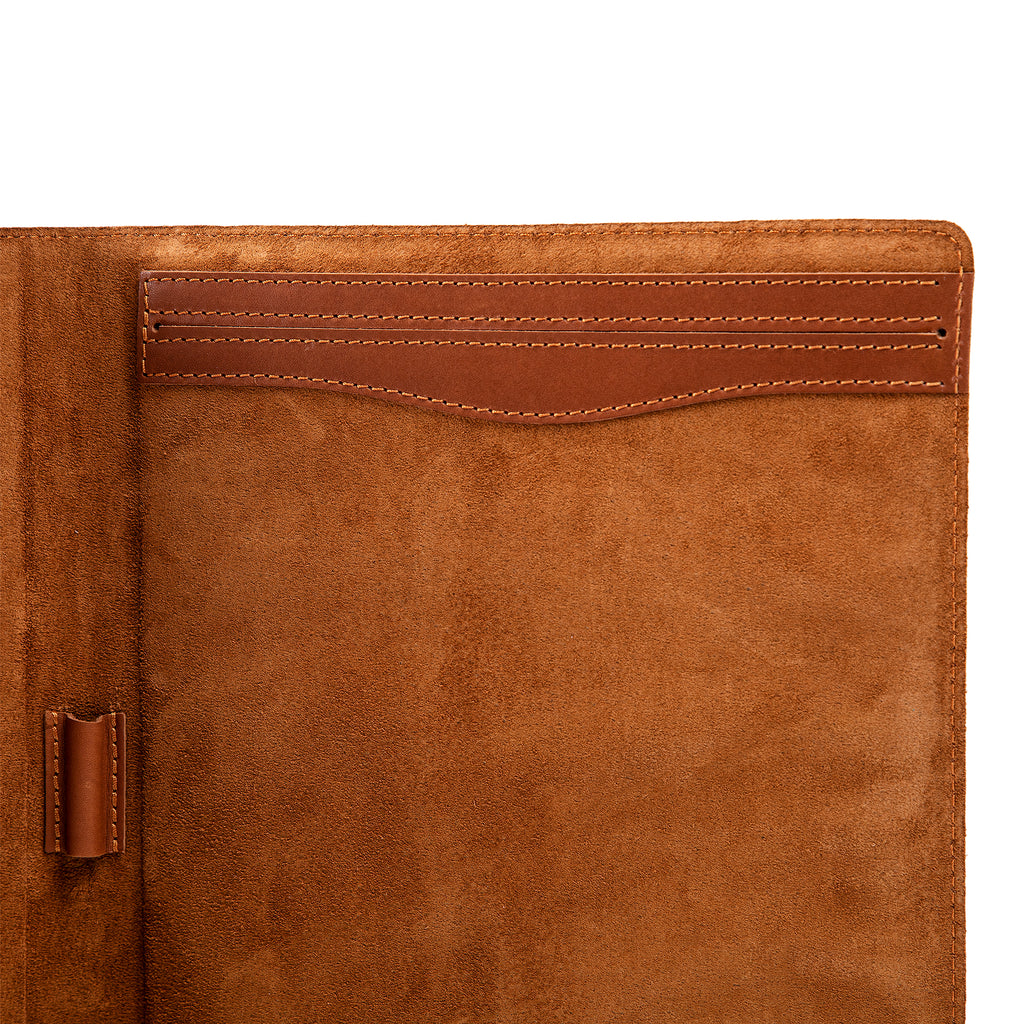 Marshall | Leather Padfolio | Maui Cognac