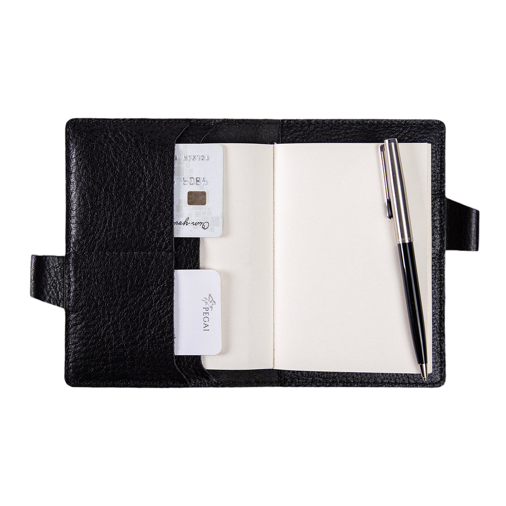 Mood | Leather Notebook Cover | Black