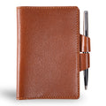 Mood | Leather Notebook Cover | Phokoin Brown