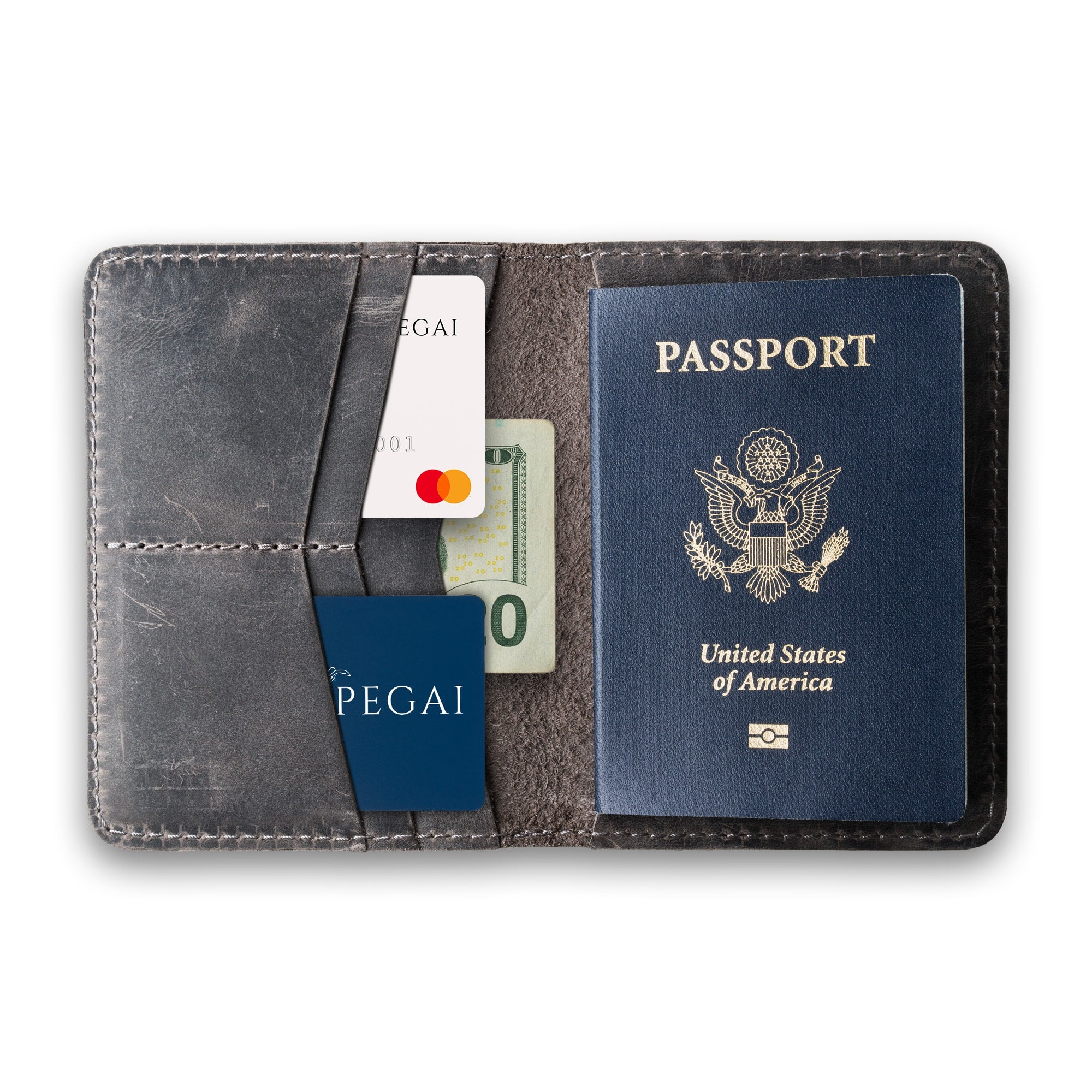 Pike | Passport Wallet | Rock