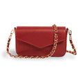 Viola | Clutch Crossbody Bag w/ Slim Wallet | Red