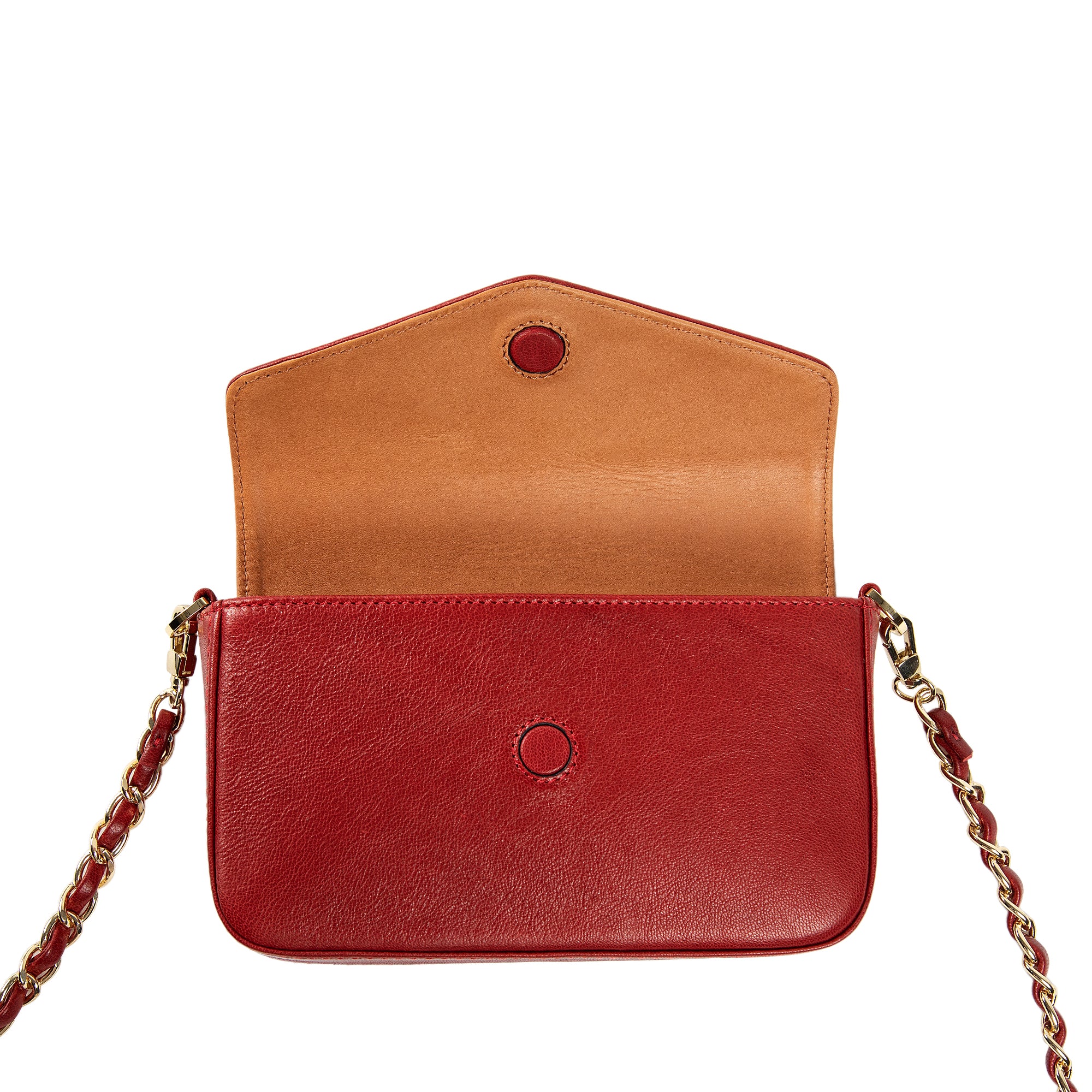 Viola | Clutch Crossbody Bag w/ Slim Wallet | Red