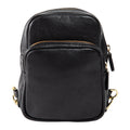 Kiara | Convertible Strap Mini Backpack & Crossbody Bag | Black