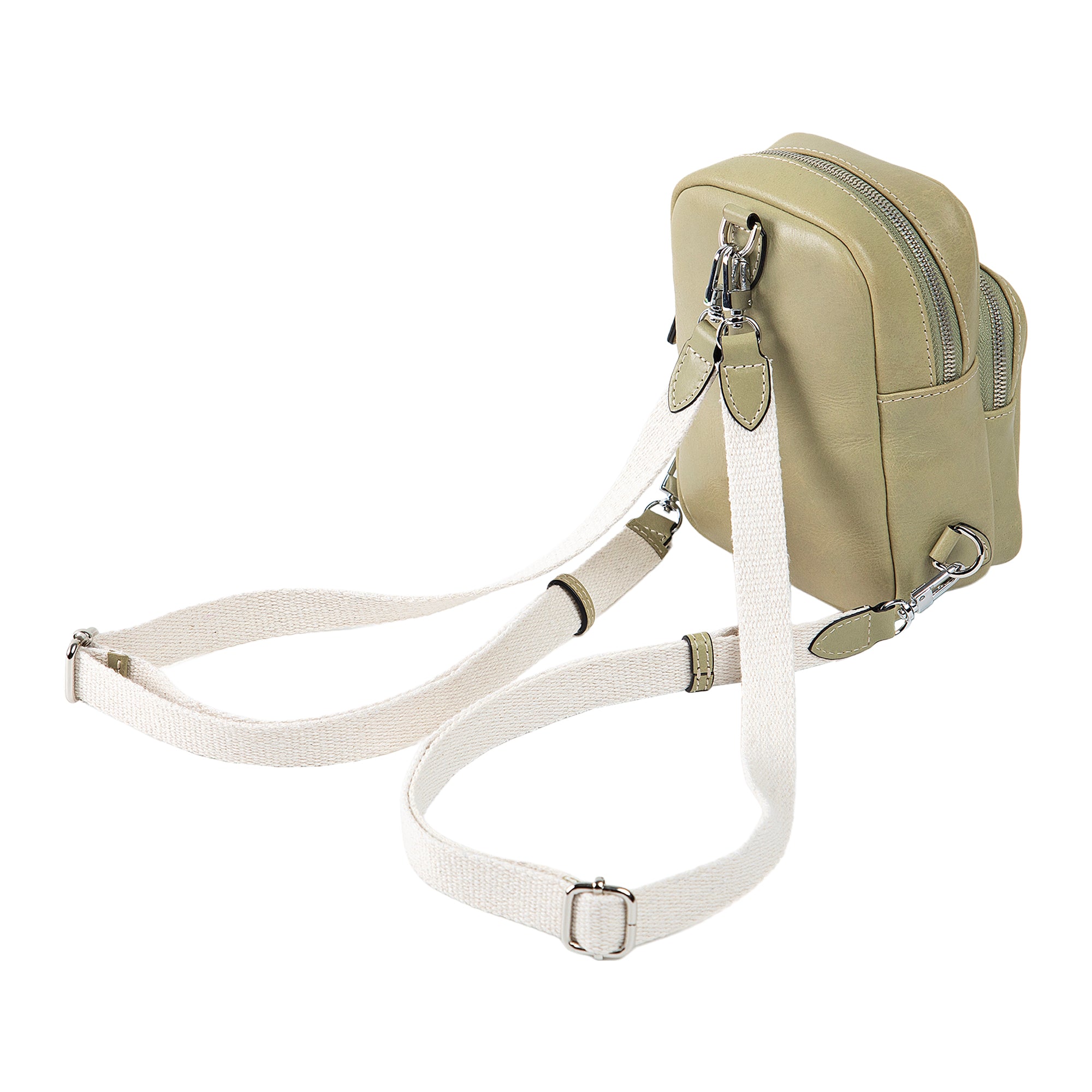 Kiara | Convertible Strap Mini Backpack & Crossbody Bag | Aqua