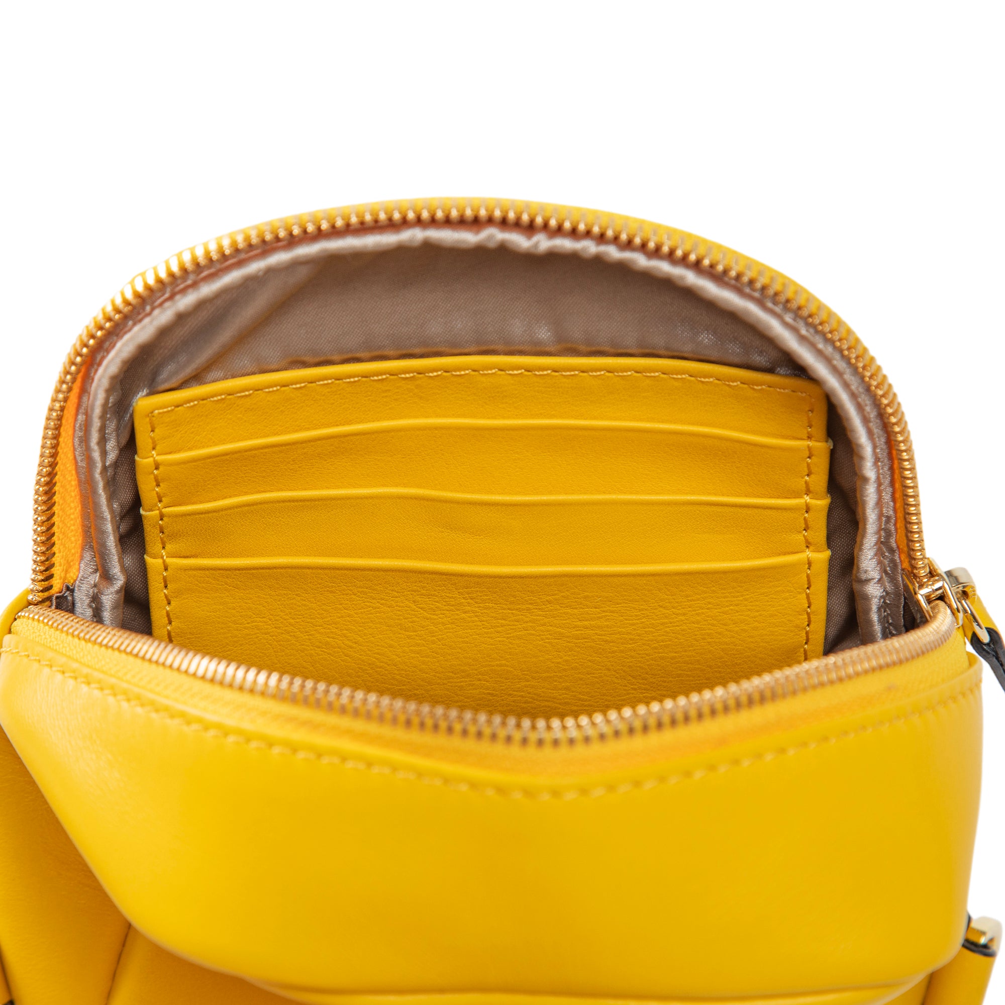 Kiara | Convertible Strap Mini Backpack & Crossbody Bag | Yellow