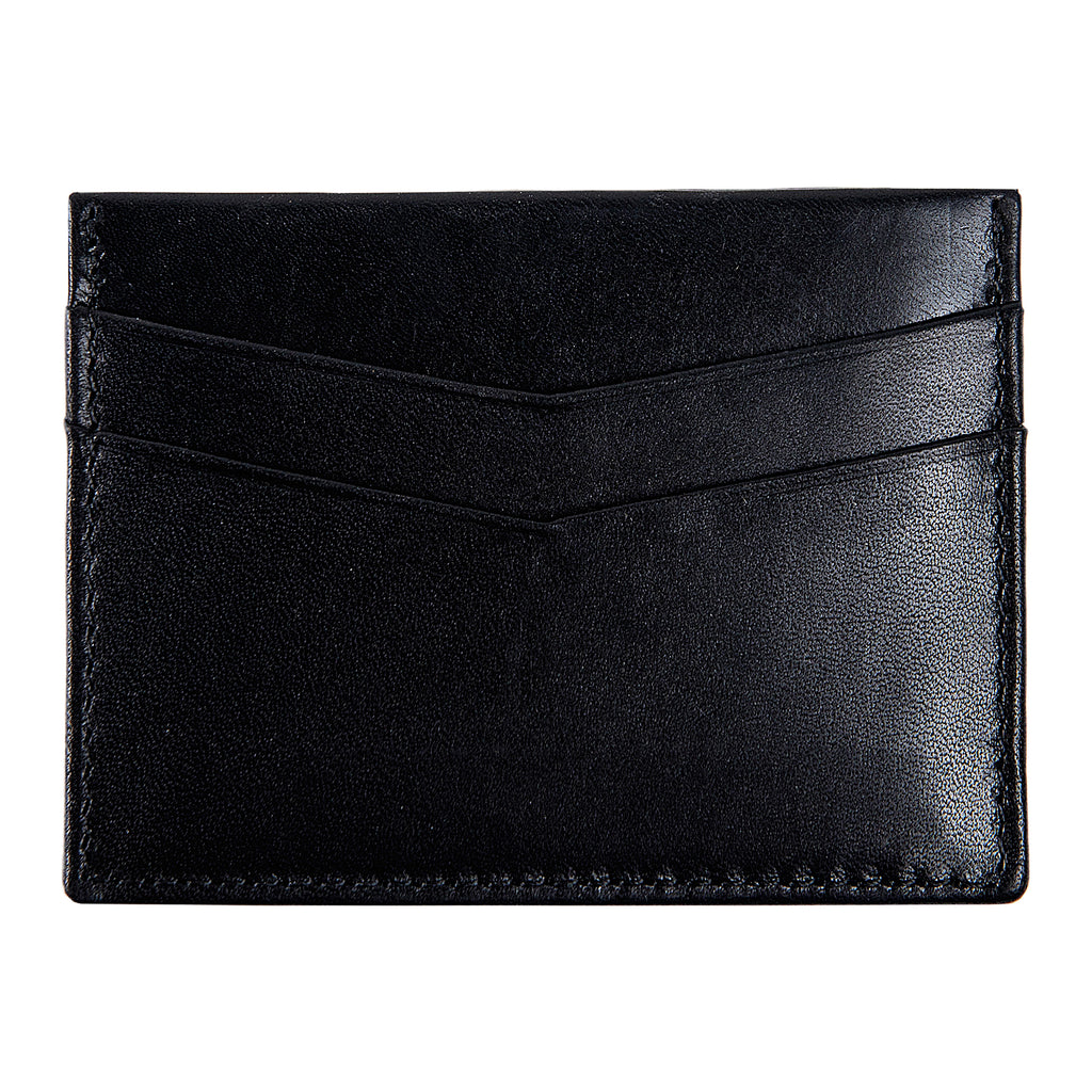 Ricky | Italian Leather Card Holder | Black
