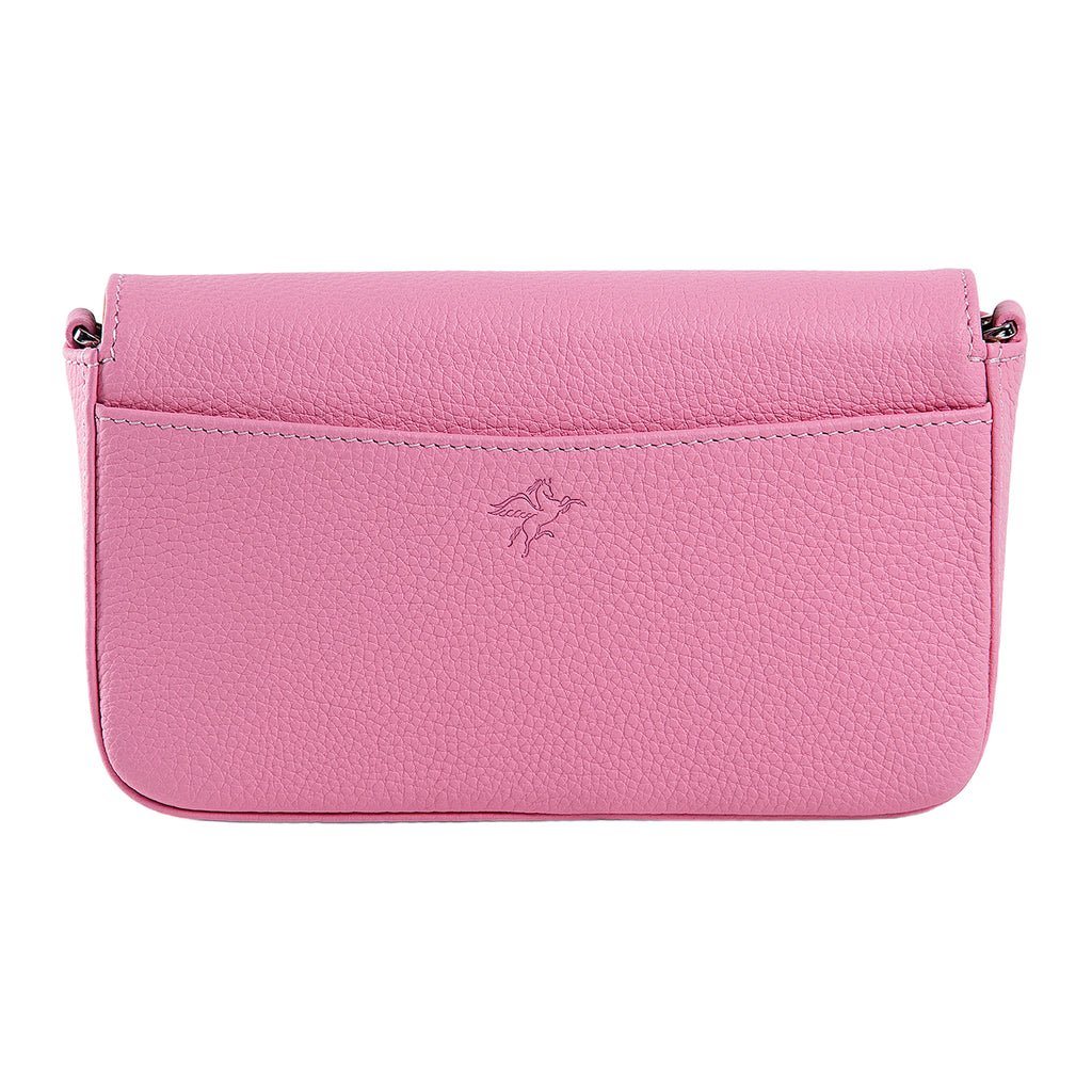Viola | Clutch Crossbody Bag w/ Slim Wallet | Pink