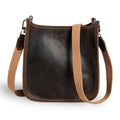 Spring | Hobo Crossbody Bag | Dark Brown w/ Gold Hardware