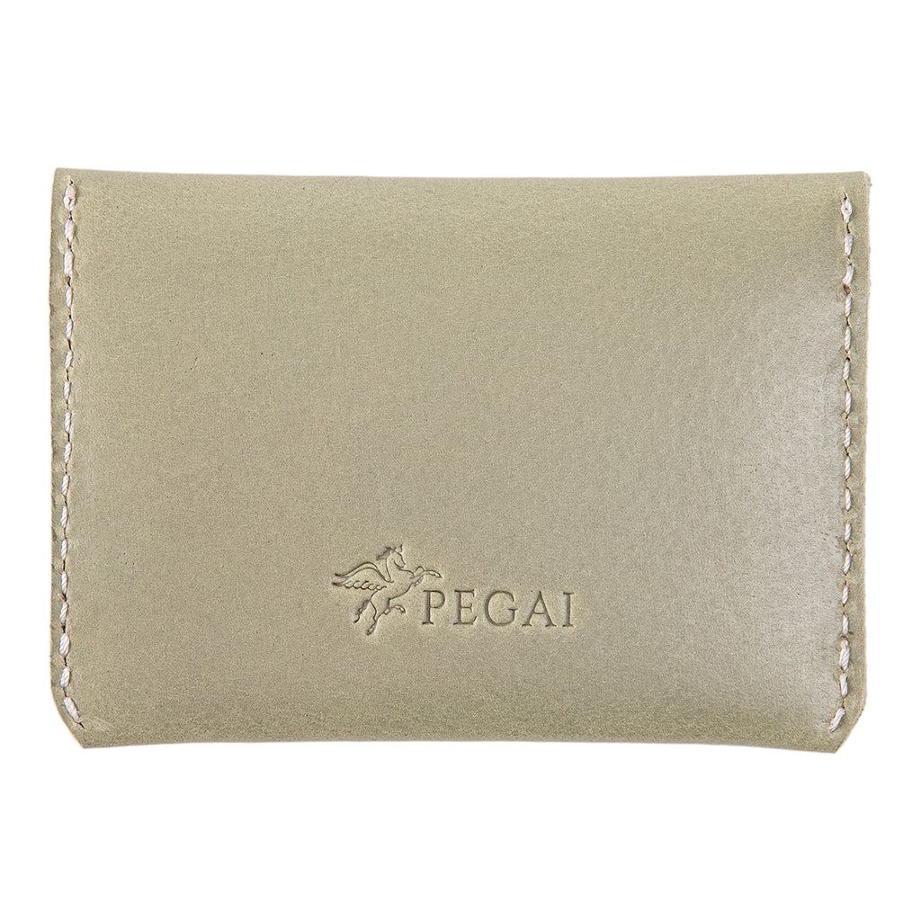 Leather Card Holder | Aqua | Seline