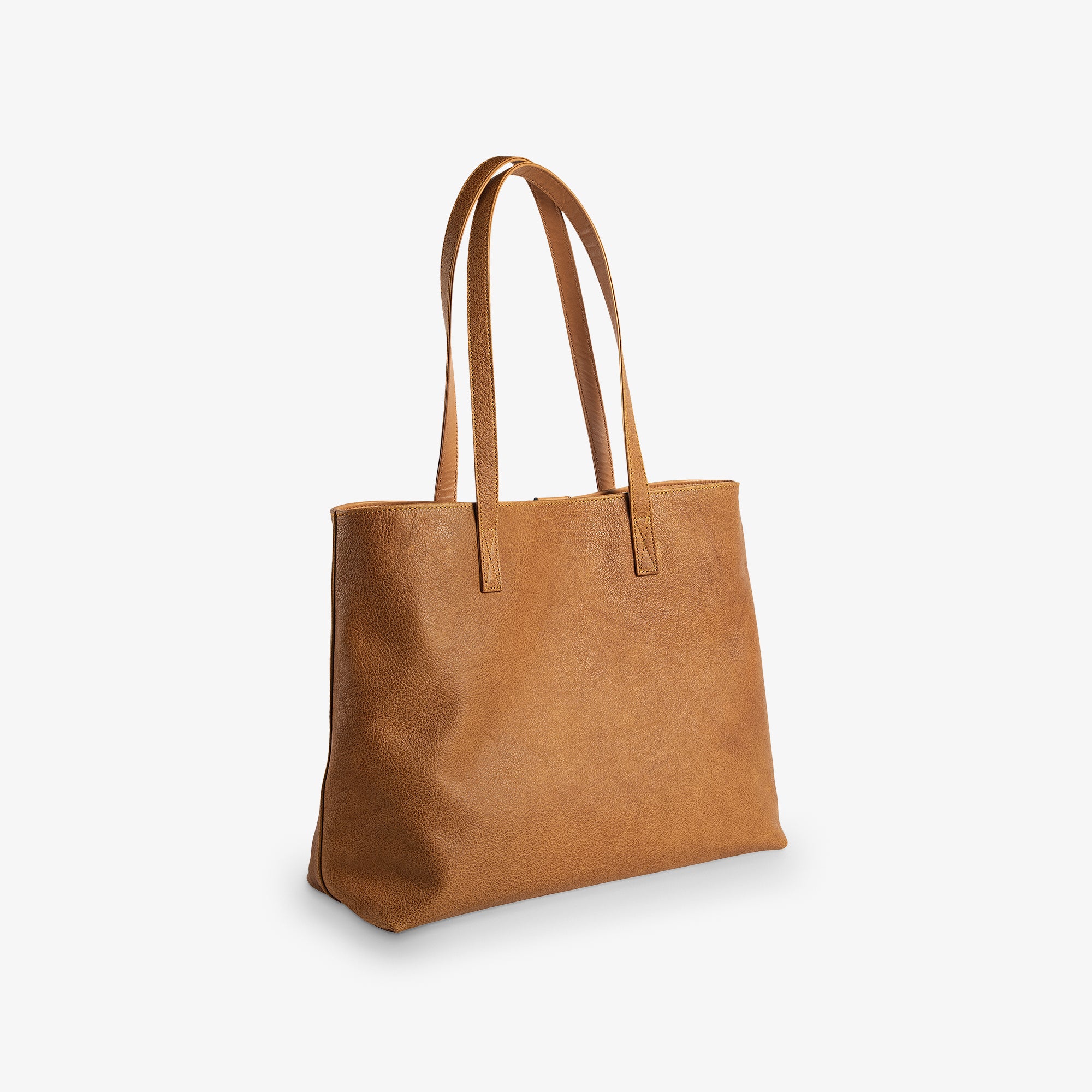 Leather Tote | Sharon | Cinnamon