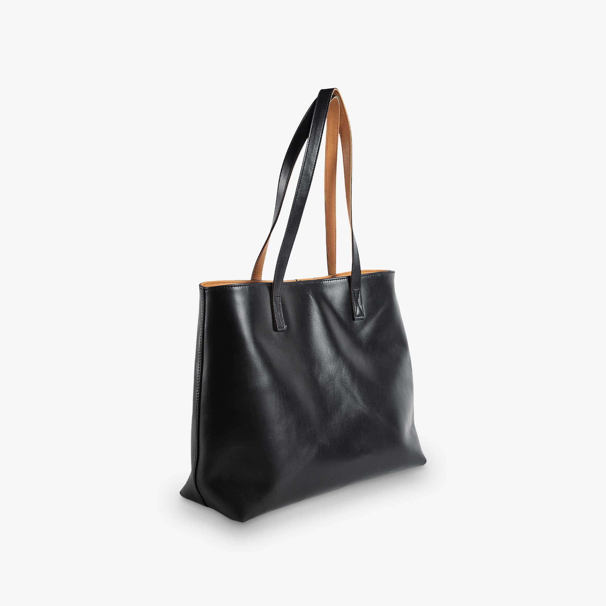 Leather Tote | Sharon | Black