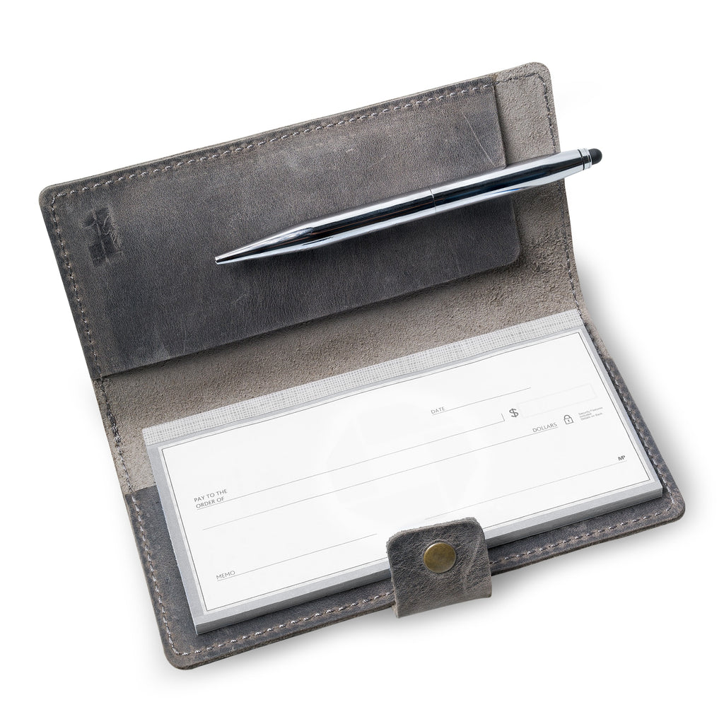 Clark | Checkbook Cover | Rock