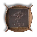 leather catchall tray antique brown lane