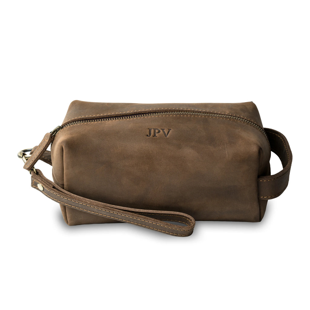 Lee | Dopp Kit | Chestnut
