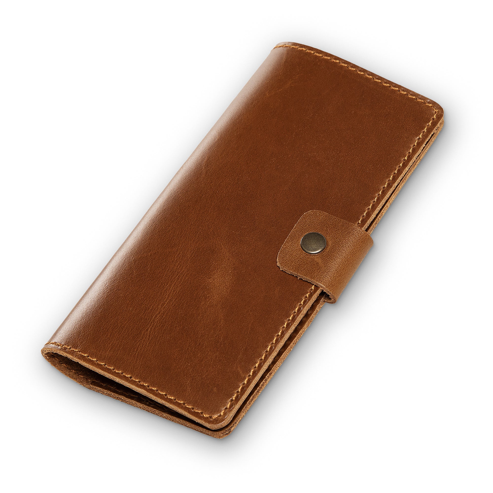 Clark | Checkbook Cover | Mustard
