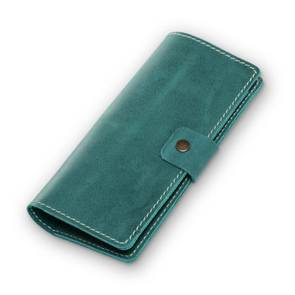 Clark | Checkbook Cover | Turquoise